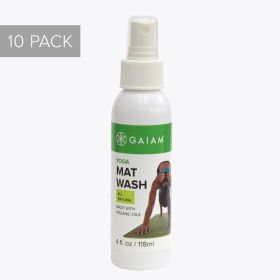 Gaiam Yoga Mat Wash - Value 10 Pack