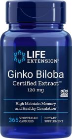 Ginkgo Biloba Certified Extractâ„¢ 120 mg