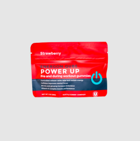 Strawberry Power Up Pre-Workout Gummies (12-Pack)