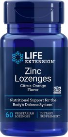 Zinc Lozenges - Citrus-Orange Flavor