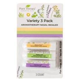 Aromatherapy Nasal Inhaler (Select: Variety 3-pk)