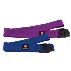 Body Sport 6ft. Yoga Strap (Colors: Purple - 6 ft)