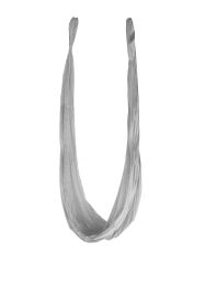 Gravotonics Aerial Yoga Hammock - Large (Color: Silver Gray)