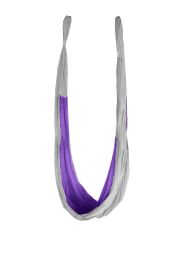 Gravotonics Aerial Yoga Hammock - Large (Color: Silver / Purple)