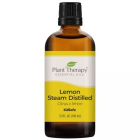 Lemon Steam Distilled Essential Oil (ml: 100ml)