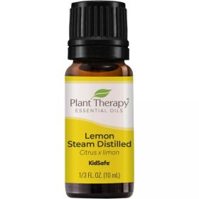 Lemon Steam Distilled Essential Oil (ml: 10ml)