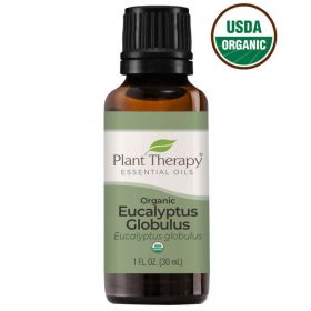 Organic Eucalyptus Globulus Essential Oil (ml: 30ml)