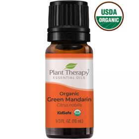 Organic Green Mandarin Essential Oil (ml: 10ml)