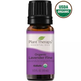 Organic Lavender Fine Essential Oil (ml: 10ml)