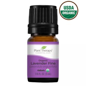 Organic Lavender Fine Essential Oil (ml: 5ml)