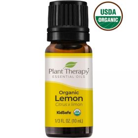 Organic Lemon Essential Oil (ml: 10ml)