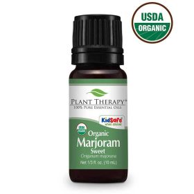 Organic Marjoram Sweet Essential Oil (ml: 10ml)