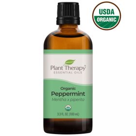 Organic Peppermint Essential Oil (ml: 100ml)
