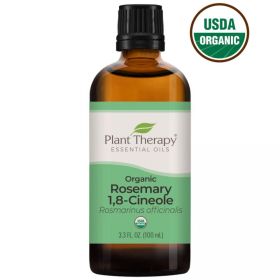 Organic Rosemary 1,8-Cineole Essential Oil (ml: 100ml)