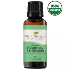 Organic Rosemary 1,8-Cineole Essential Oil (ml: 30ml)