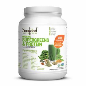 Organic Supergreens + Protein Blend (Size: 2.2 lbs)