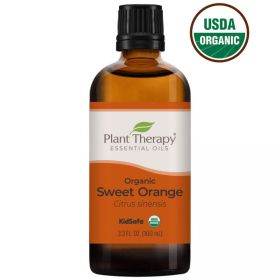 Organic Sweet Orange Essential Oil (ml: 100ml)
