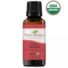 Organic Vetiver Essential Oil (ml: 30ml)