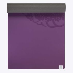 Performance Dry-Grip Yoga Mat - 5MM (Color: Purple)