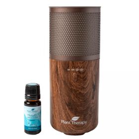 Portable Diffuser with Travel Pack (Color: Wood Grain)