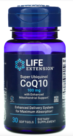 Super Ubiquinol CoQ10 with Enhanced Mitochondrial Support™ 100 mg (Count: 30 Count)