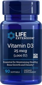Vitamin D3 25 mcg 1000 IU (Count: 90 Count)