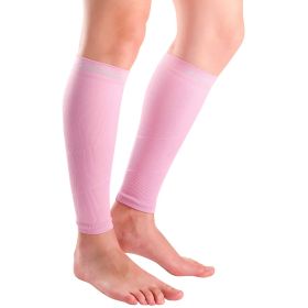 Zensah Compression Leg Sleeves - Pink (Size: XSmall/Small)